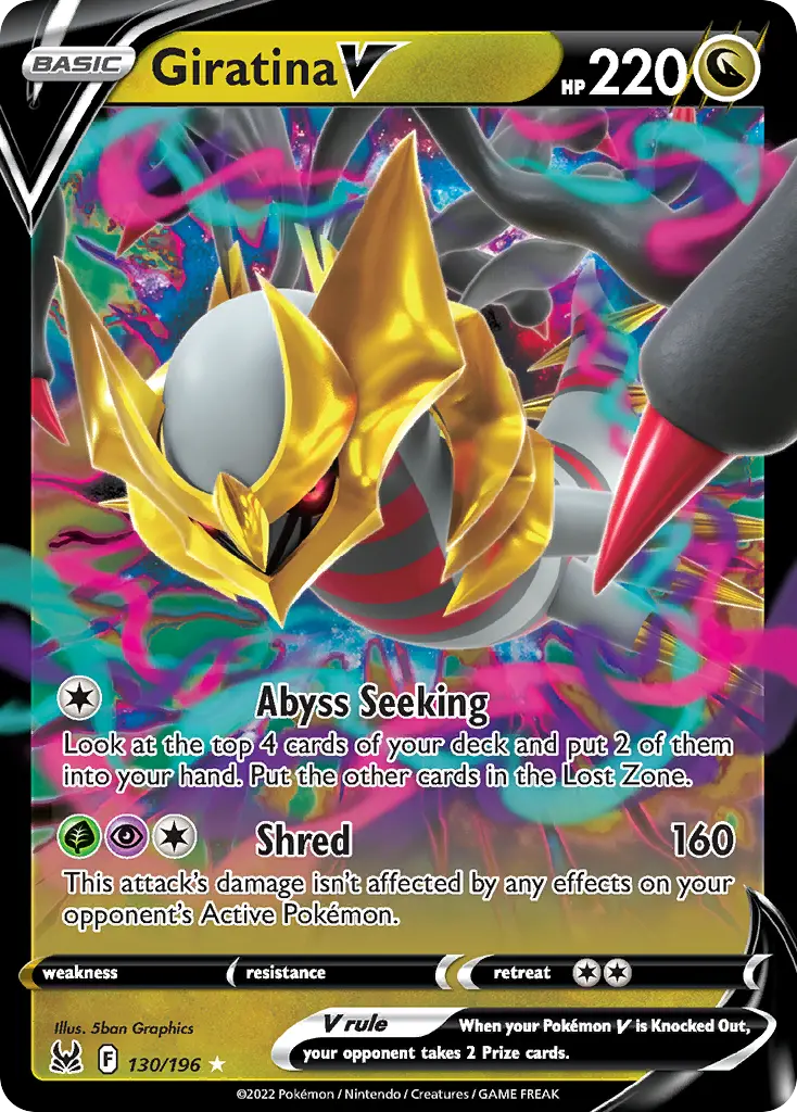 Giratina V (Lost Origin) - Pokémon in TCG Land México