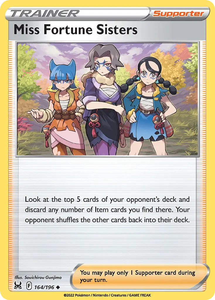 Miss Fortune Sisters (Lost Origin) - Pokémon in TCG Land México