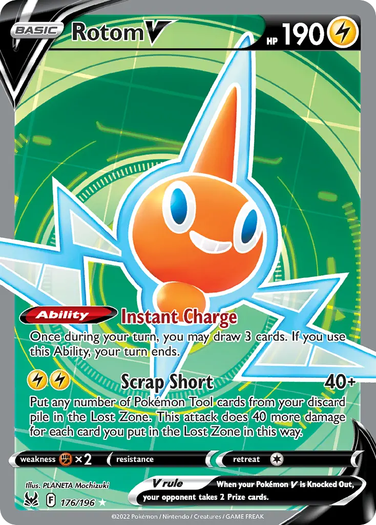 Rotom V (Lost Origin) - Pokémon in TCG Land
