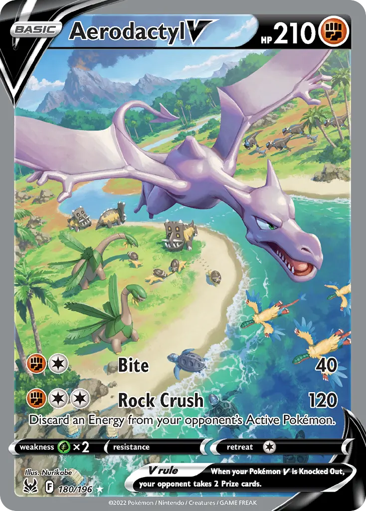 Aerodactyl V (Lost Origin) - Pokémon in TCG Land México
