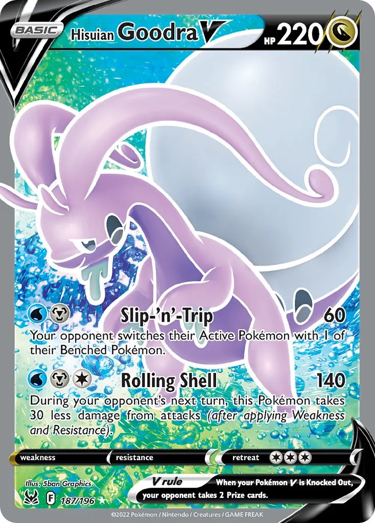 Hisuian Goodra V (Lost Origin) - Pokémon in TCG Land