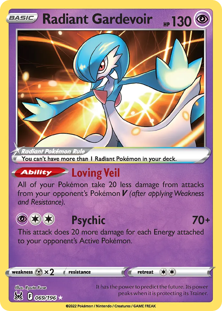 Radiant Gardevoir (Lost Origin) - Pokémon in TCG Land México