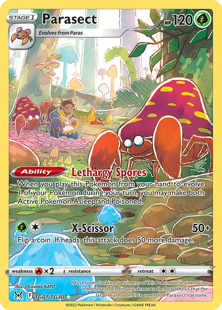 Parasect (Lost Origin Trainer Gallery) - Pokémon in TCG Land México