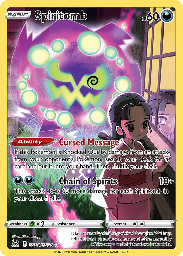 Spiritomb (Lost Origin Trainer Gallery) - Pokémon in TCG Land México