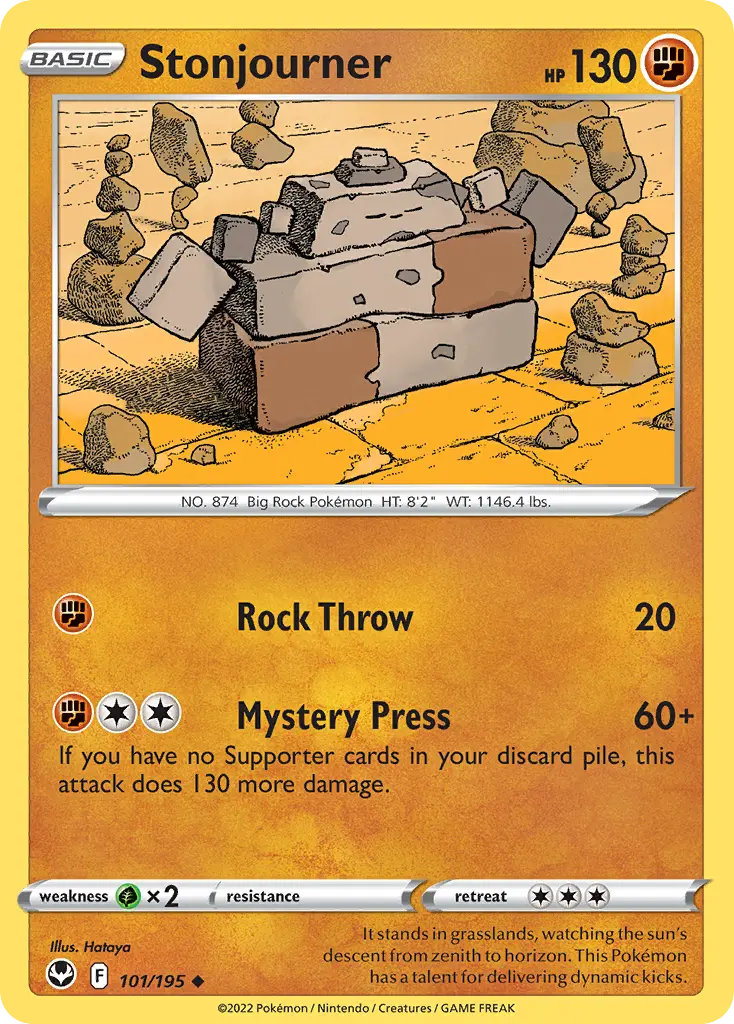 Stonjourner (Silver Tempest) - Pokémon in TCG Land