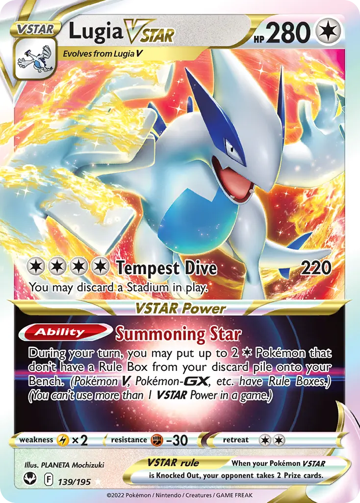 Lugia VSTAR (Silver Tempest) - Pokémon in TCG Land México