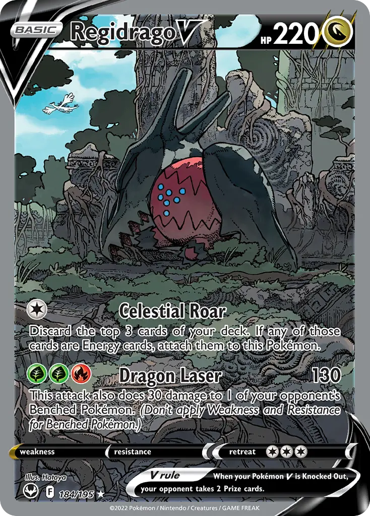 Regidrago V (Silver Tempest) - Pokémon in TCG Land