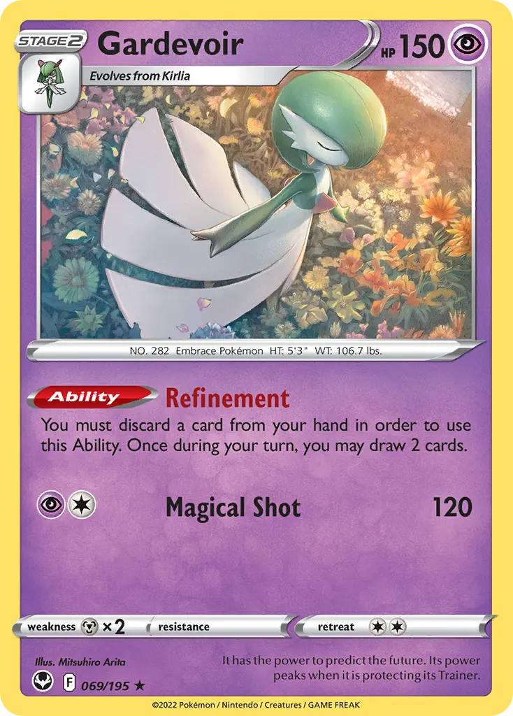 Gardevoir (Silver Tempest) - Pokémon in TCG Land México