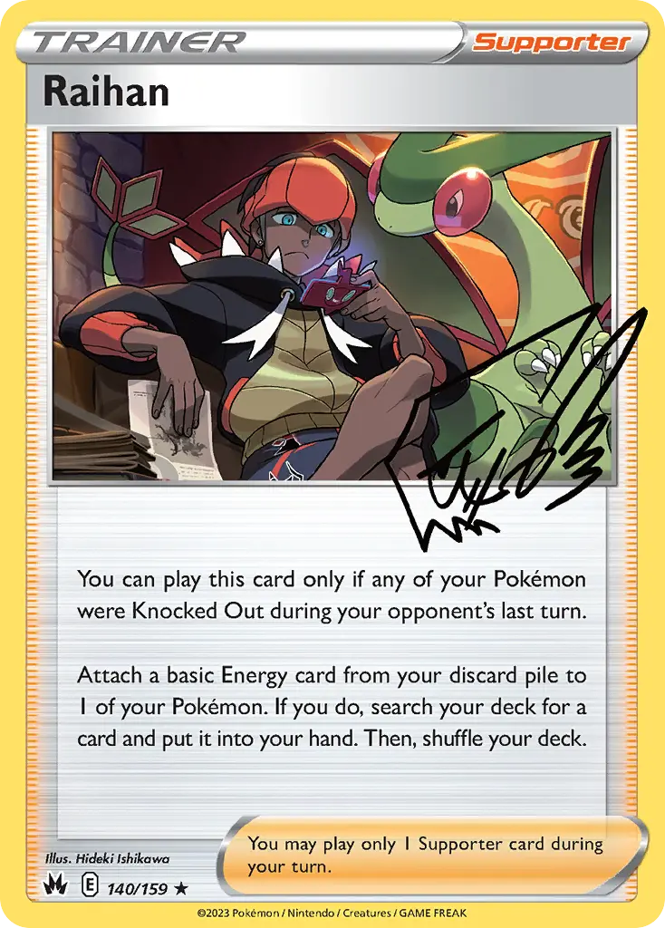 Raihan (Crown Zenith) - Pokémon in TCG Land México