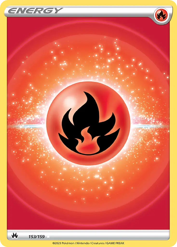 Fire Energy (Crown Zenith) - Pokémon in TCG Land México