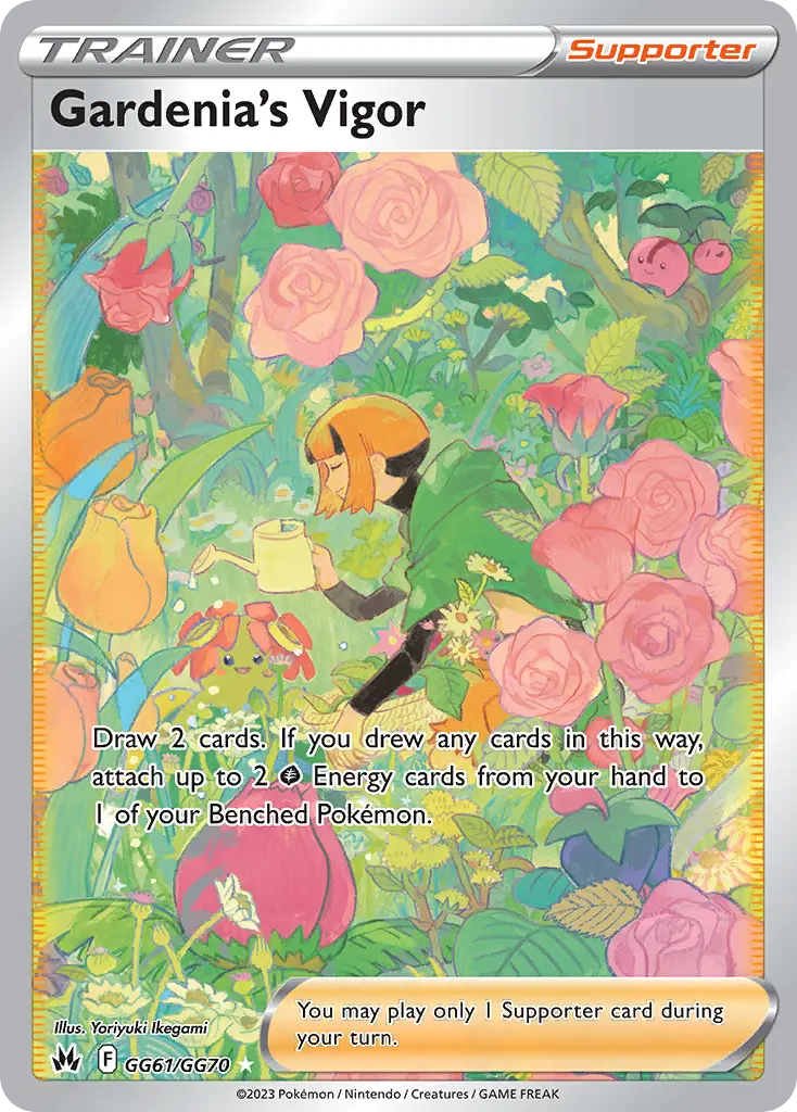 Gardenia's Vigor (Crown Zenith Galarian Gallery) - Pokémon in TCG Land