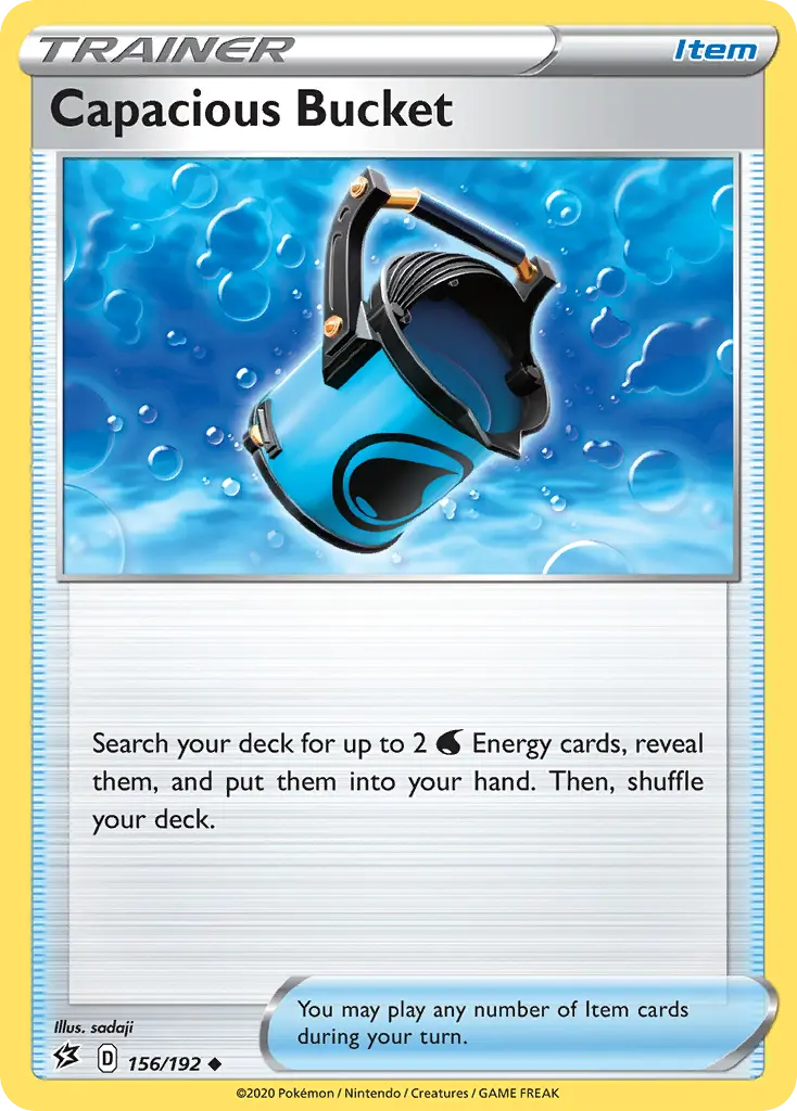 Capacious Bucket (Rebel Clash) - Pokémon in TCG Land México
