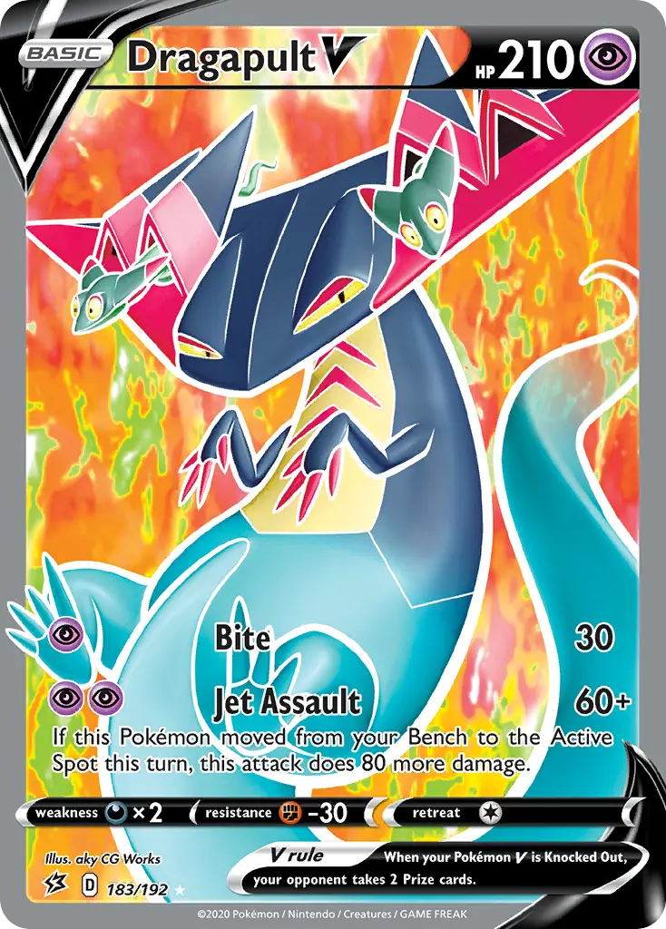 Dragapult V (Rebel Clash) - Pokémon in TCG Land
