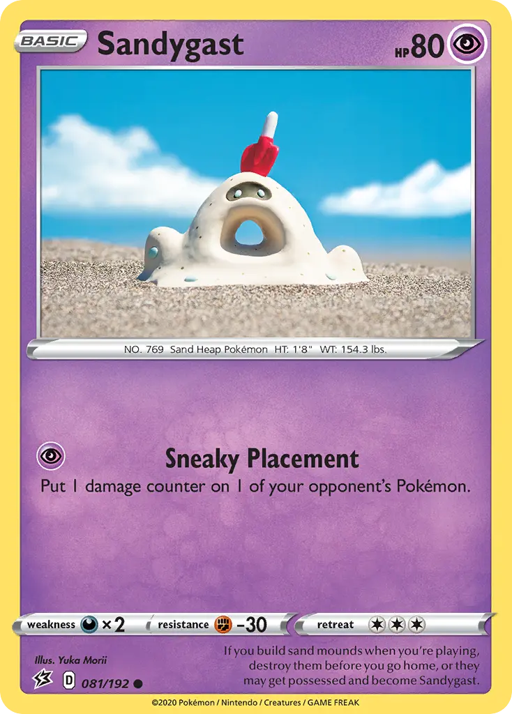 Sandygast (Rebel Clash) - Pokémon in TCG Land