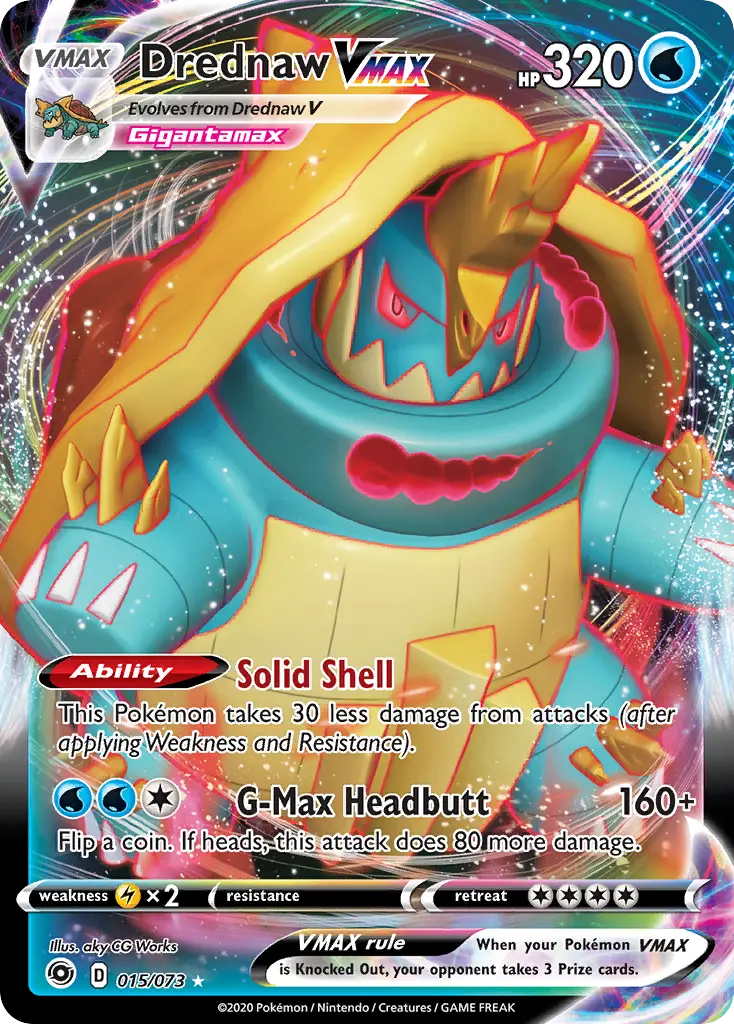 Drednaw VMAX (Champion's Path) - Pokémon in TCG Land