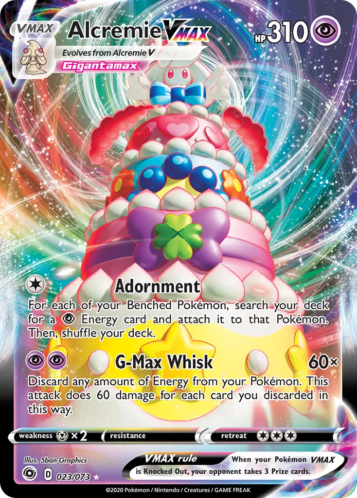 Alcremie VMAX (Champion's Path) - Pokémon in TCG Land