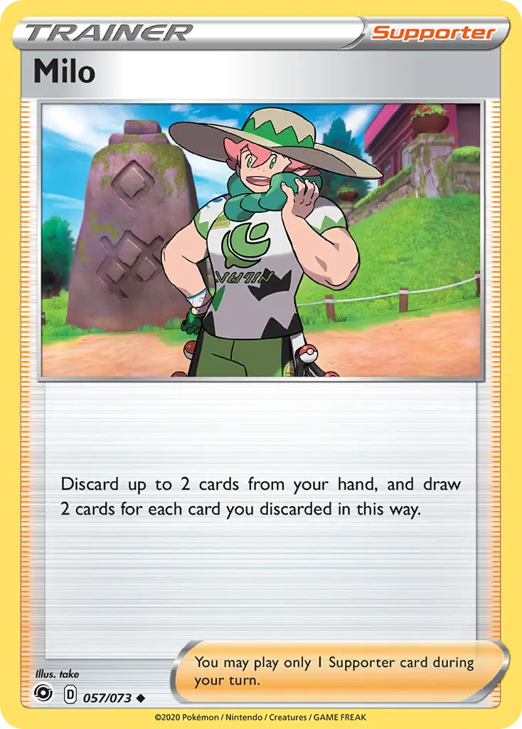Milo (Champion's Path) - Pokémon in TCG Land