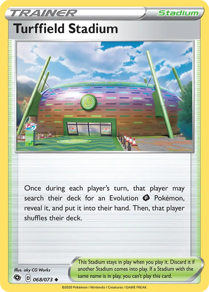 Turffield Stadium (Champion's Path) - Pokémon in TCG Land