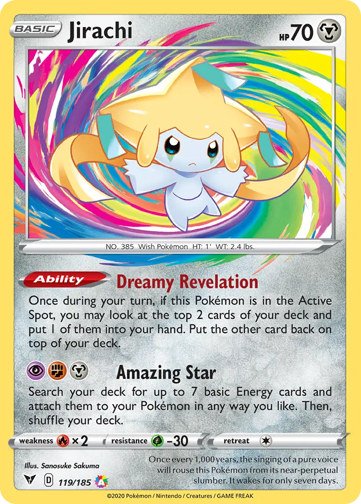 Jirachi (Vivid Voltage) - Pokémon in TCG Land