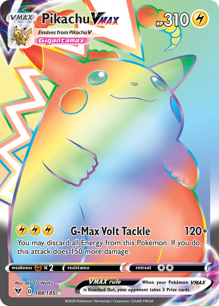Pikachu VMAX (Vivid Voltage) - Pokémon in TCG Land