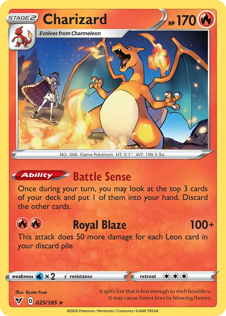 Charizard (Vivid Voltage) - Pokémon in TCG Land México