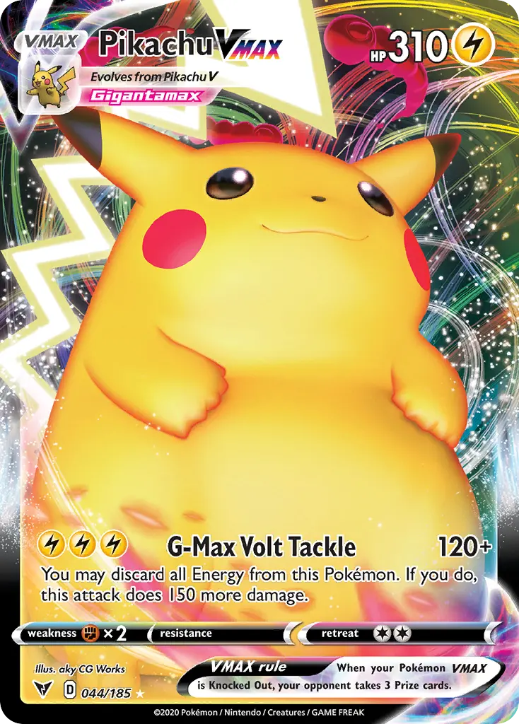 Pikachu VMAX (Vivid Voltage) - Pokémon in TCG Land México