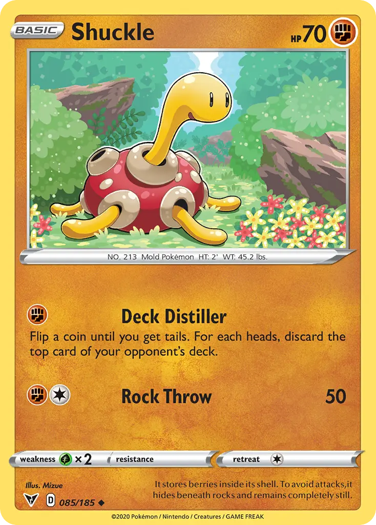 Shuckle (Vivid Voltage) - Pokémon in TCG Land