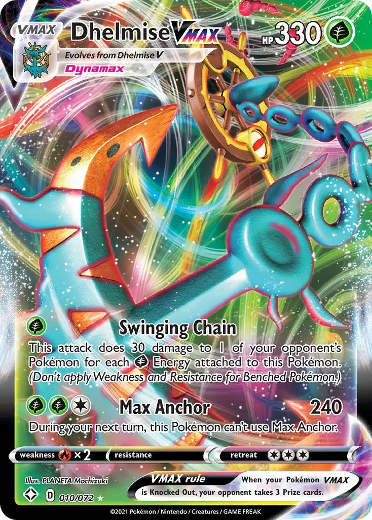 Dhelmise VMAX (Shining Fates) - Pokémon in TCG Land