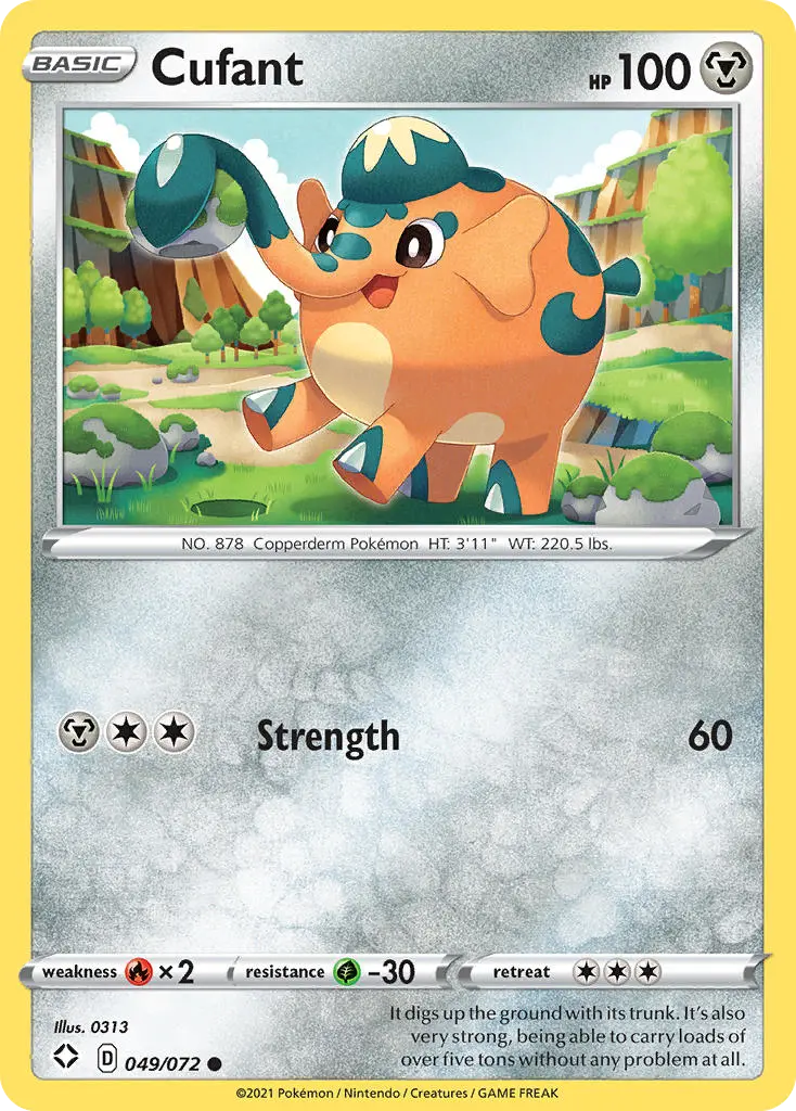 Cufant (Shining Fates) - Pokémon in TCG Land México