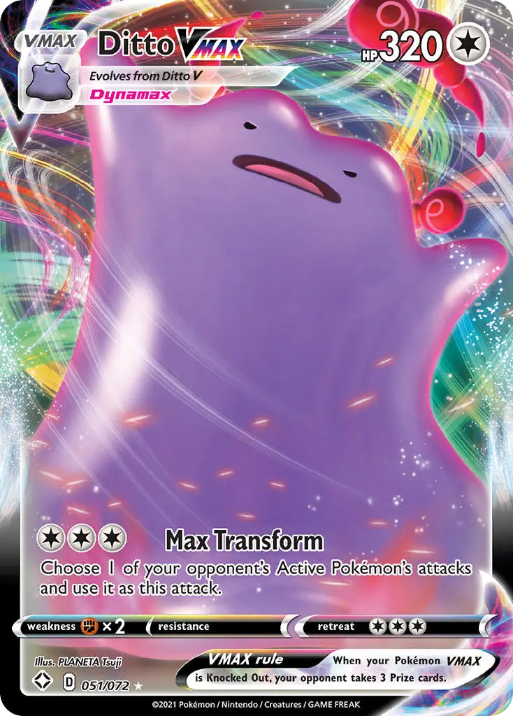 Ditto VMAX (Shining Fates) - Pokémon in TCG Land México