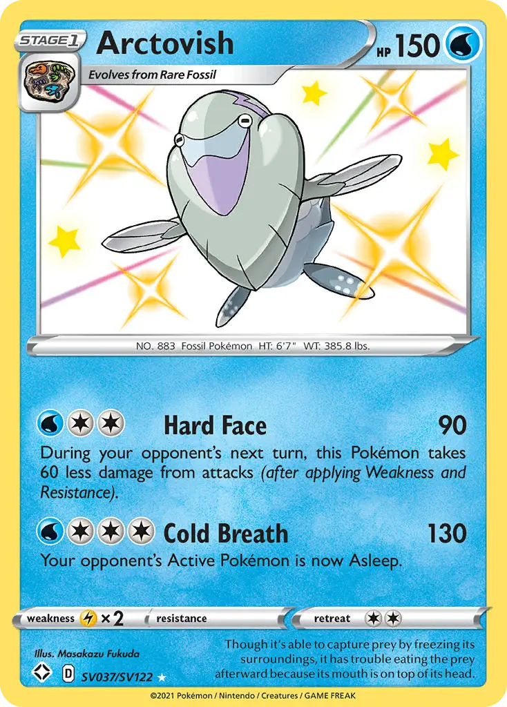 Arctovish (Shining Fates Shiny Vault) - Pokémon in TCG Land