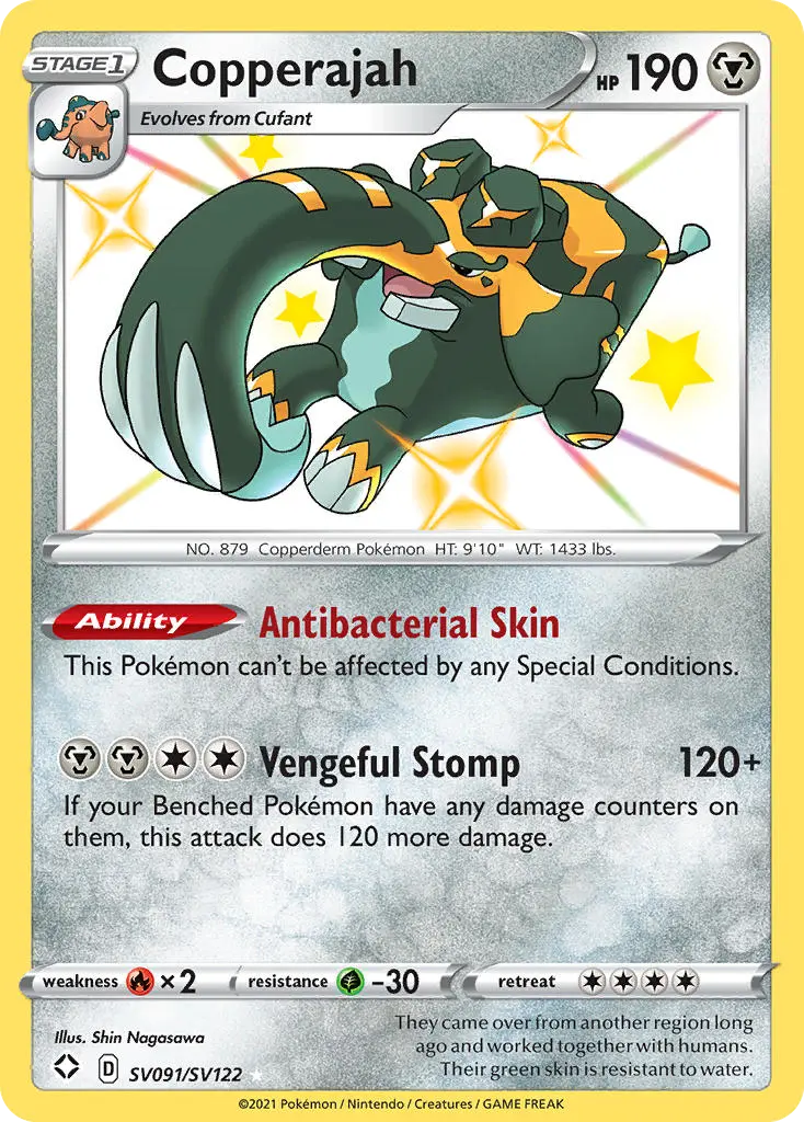 Copperajah (Shining Fates Shiny Vault) - Pokémon in TCG Land México