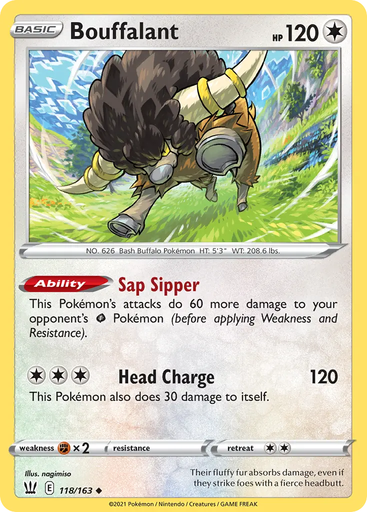 Bouffalant (Battle Styles) - Pokémon in TCG Land