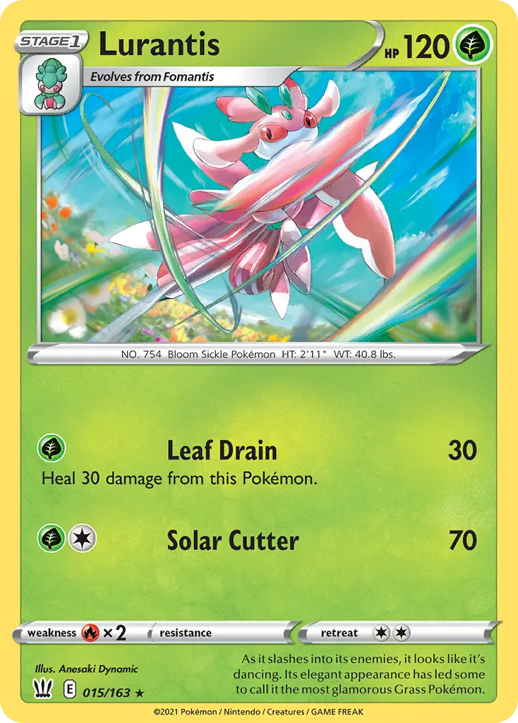 Lurantis (Battle Styles) - Pokémon in TCG Land México