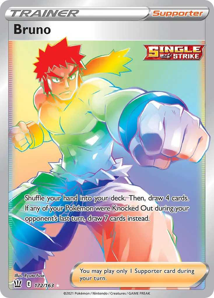 Bruno (Battle Styles) - Pokémon in TCG Land