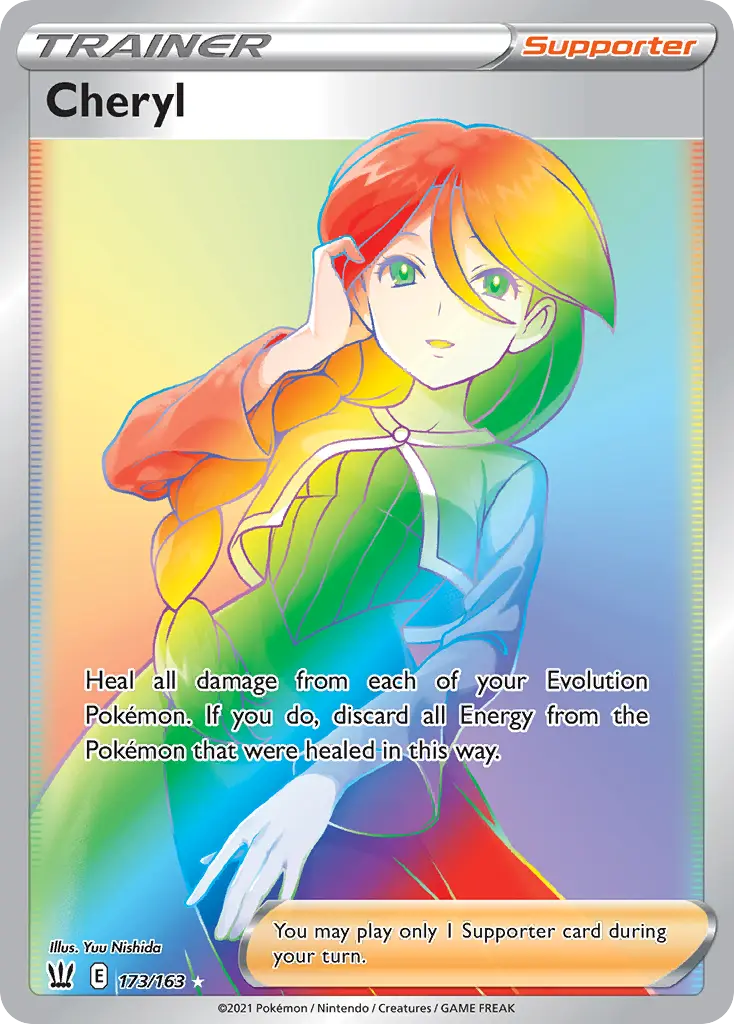 Cheryl (Battle Styles) - Pokémon in TCG Land