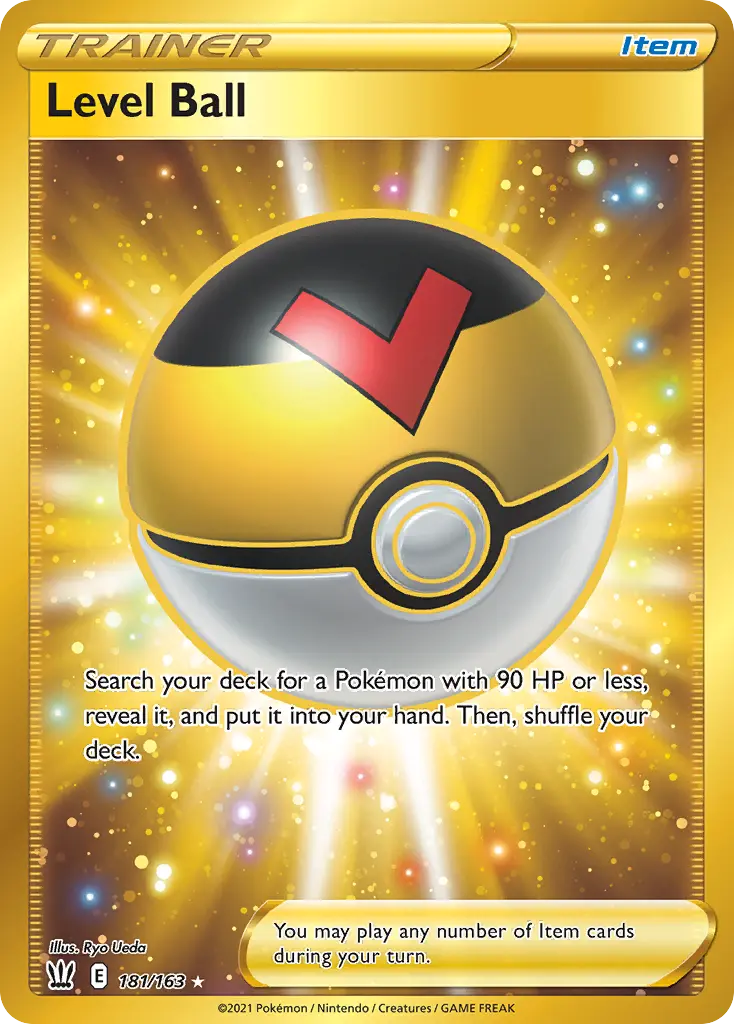 Level Ball (Battle Styles) - Pokémon in TCG Land México
