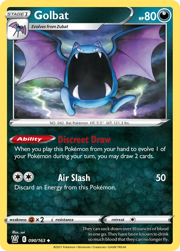 Golbat (Battle Styles) - Pokémon in TCG Land
