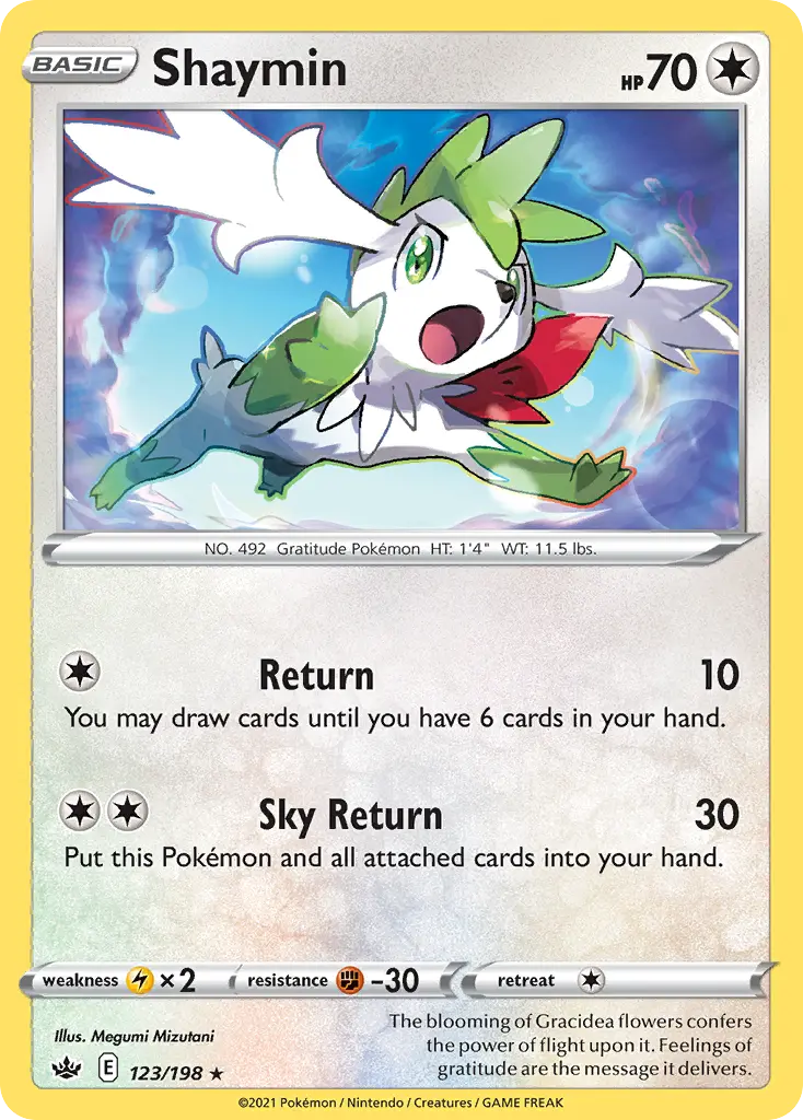 Shaymin (Chilling Reign) - Pokémon in TCG Land México