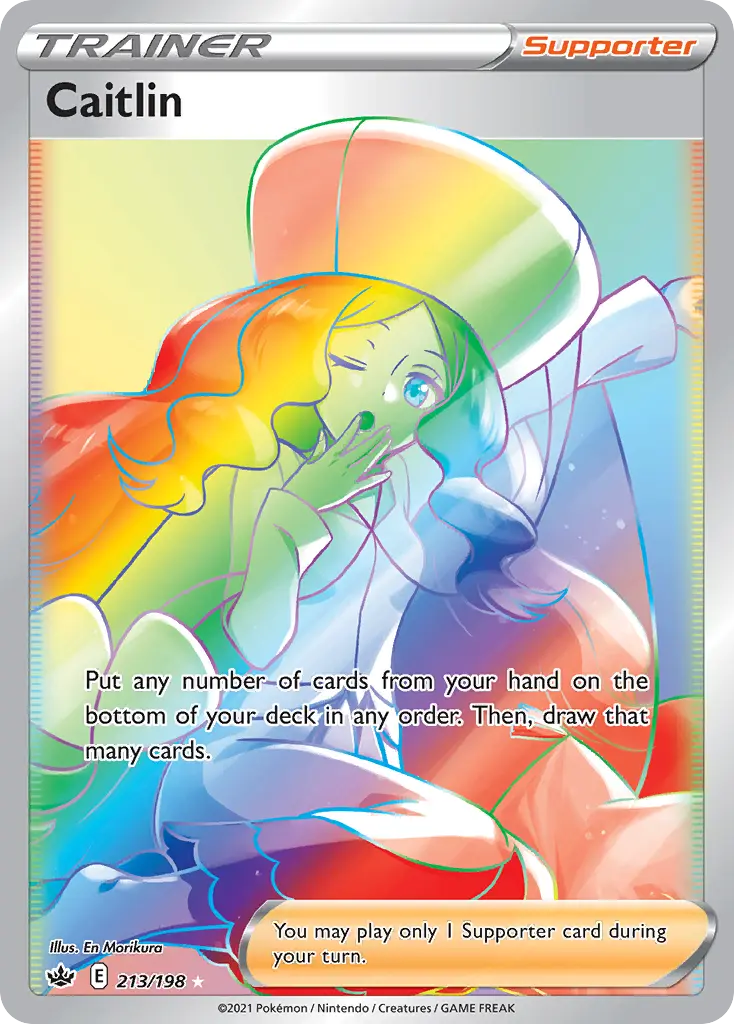 Caitlin (Chilling Reign) - Pokémon in TCG Land México