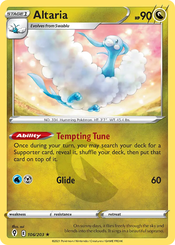 Altaria (Evolving Skies) - Pokémon in TCG Land México