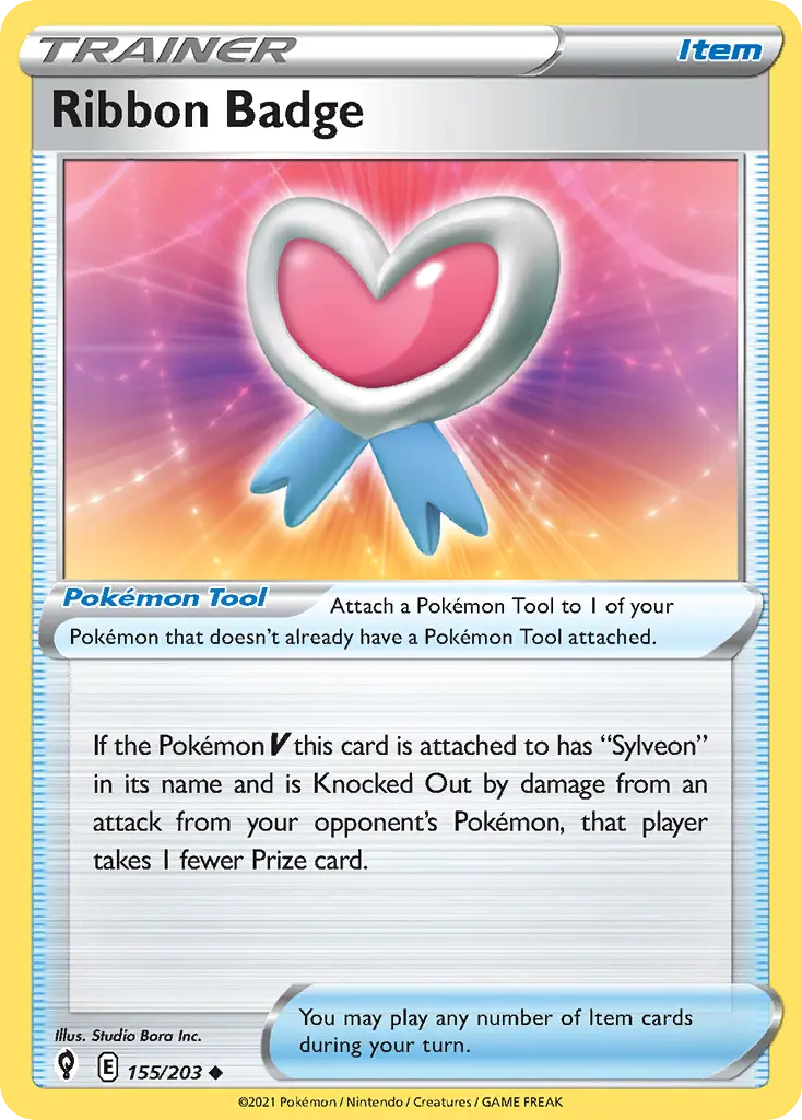 Ribbon Badge (Evolving Skies) - Pokémon in TCG Land