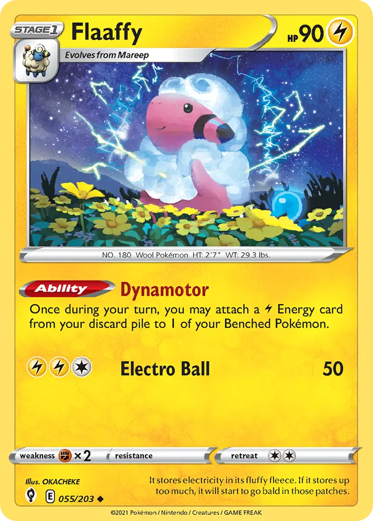 Flaaffy (Evolving Skies) - Pokémon in TCG Land México