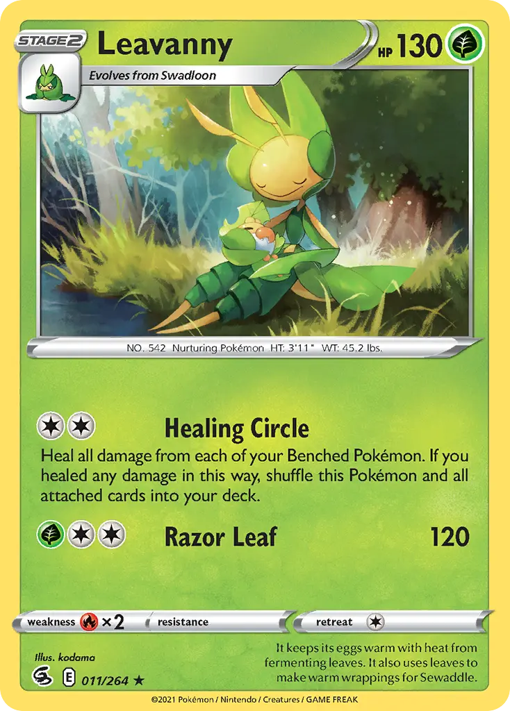 Leavanny (Fusion Strike) - Pokémon in TCG Land México