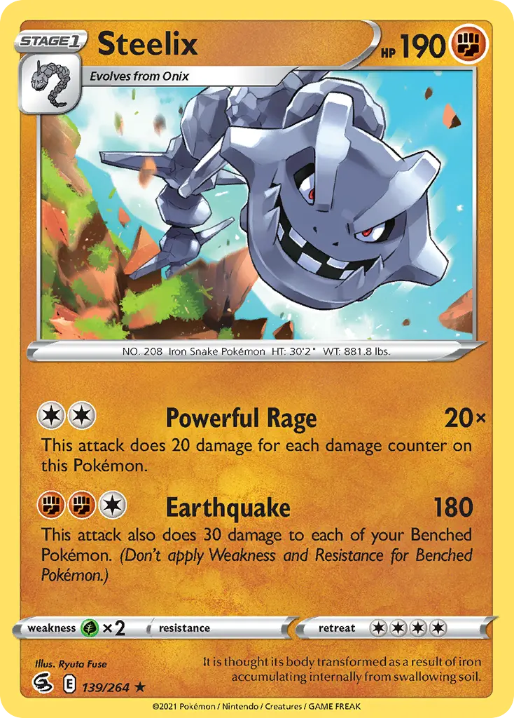 Steelix (Fusion Strike) - Pokémon in TCG Land