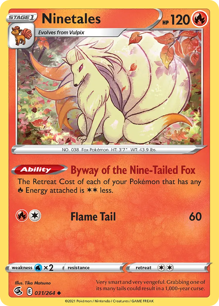 Ninetales (Fusion Strike) - Pokémon in TCG Land México