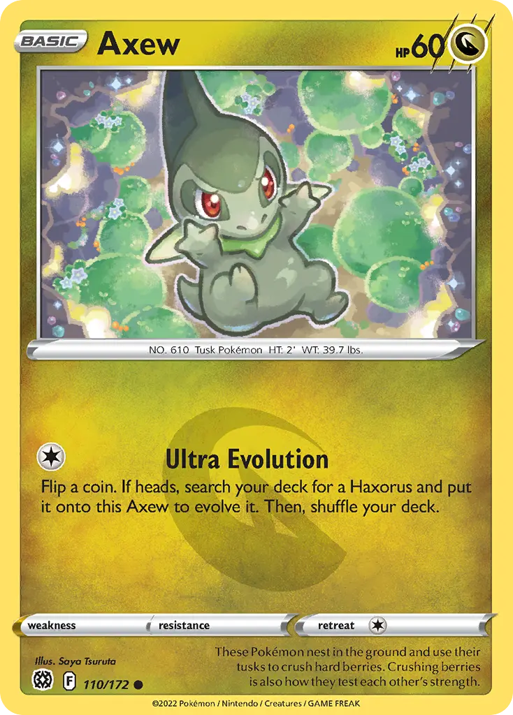 Axew (Brilliant Stars) - Pokémon in TCG Land