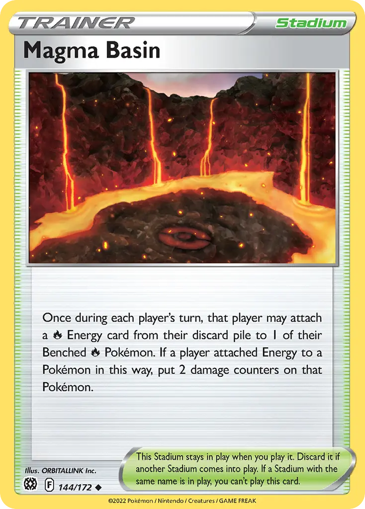Magma Basin (Brilliant Stars) - Pokémon in TCG Land