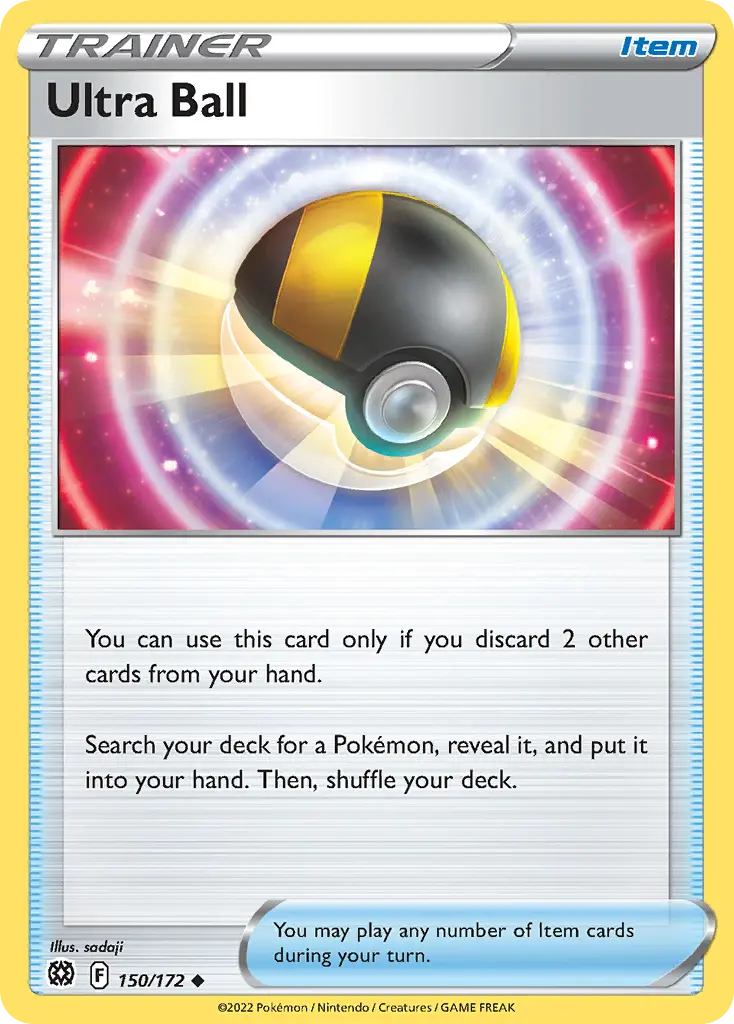 Ultra Ball (Brilliant Stars) - Pokémon in TCG Land México