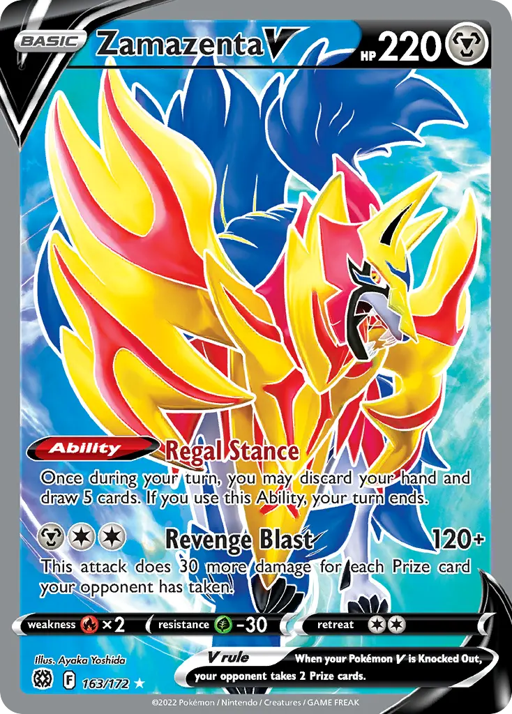 Zamazenta V (Brilliant Stars) - Pokémon in TCG Land México